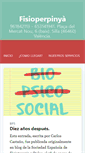 Mobile Screenshot of fisioperpinya.com